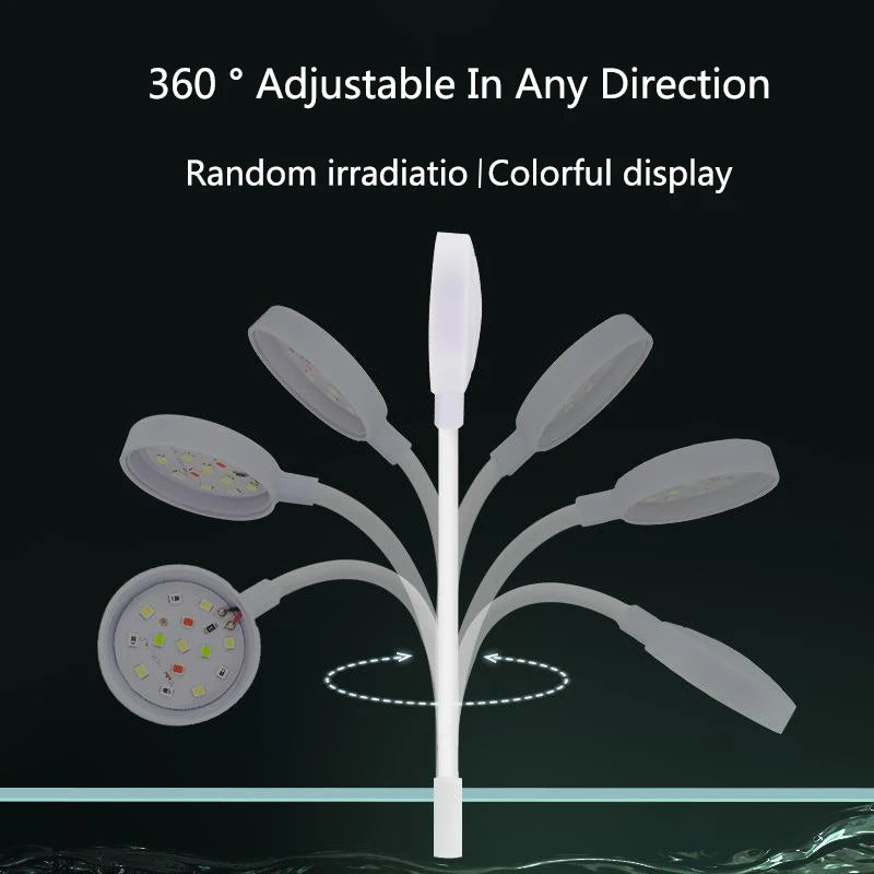 USB LED Aquarium Light – 3W Waterproof Mini Fish Tank Lamp for Underwater Lighting and Aquatic Plant Decor