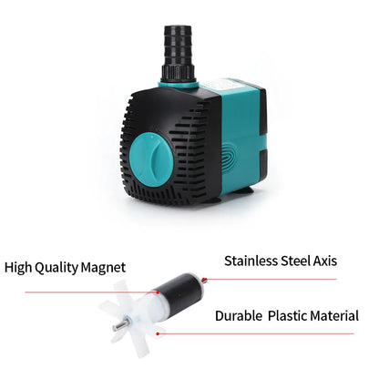 Ultra-Quiet Submersible Water Fountain Pump 3W–60W | EB-301 / EB-302 / EB-303 / EB-304 / EB-305 | 220–240V