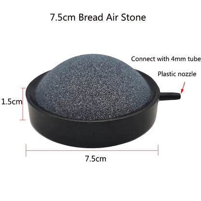 5cm / 7.5cm / 8cm / 11cm Round Aquarium Air Stone Oxygen Diffuser for Fish Tanks