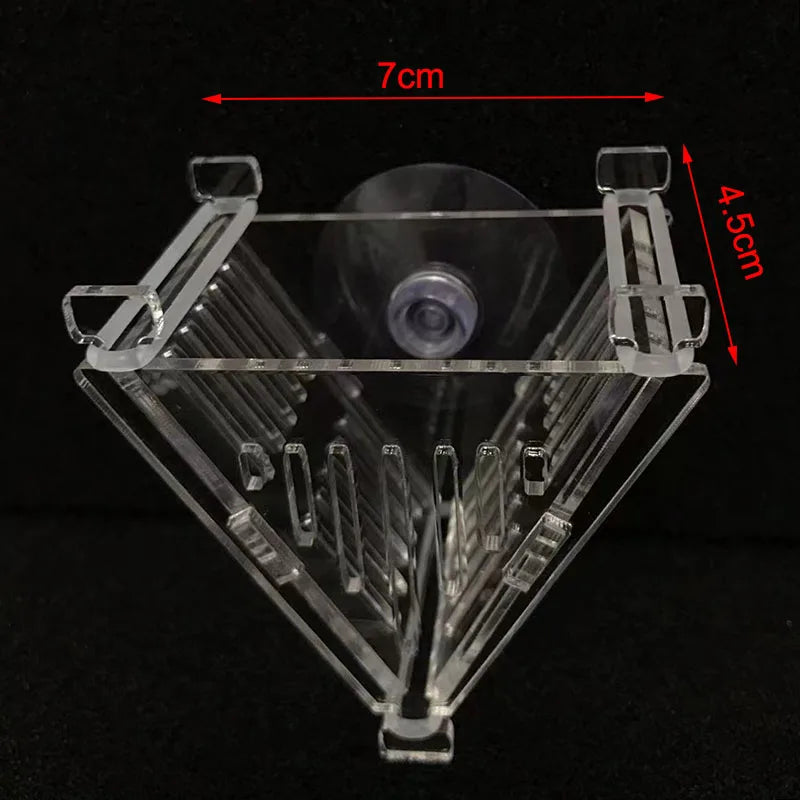 Acrylic Hanging Aquarium Planting and Feeding Cup