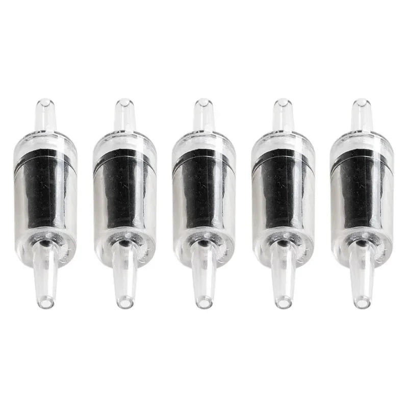 10pcs Aquarium One-Way Check Valves – Non-Return Air Pump & CO₂ Line Protectors