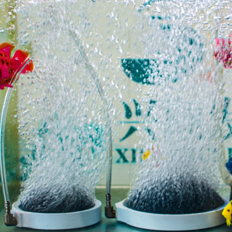 5cm / 7.5cm / 8cm / 11cm Round Aquarium Air Stone Oxygen Diffuser for Fish Tanks