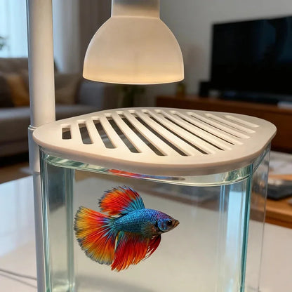 Small Tabletop Aquarium Starter Kit with Light - Small