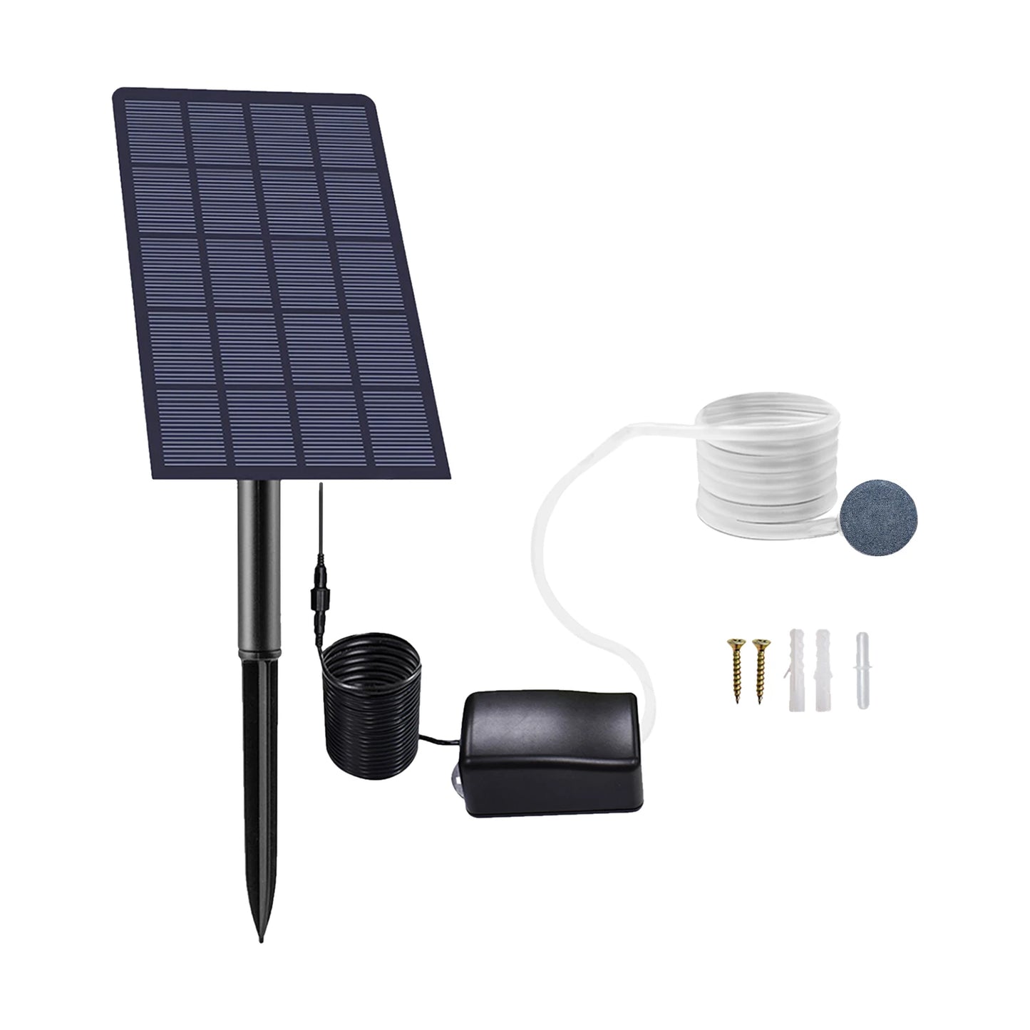 2W Solar Oxygen Pump for Ponds and Outdoor Fish Tanks