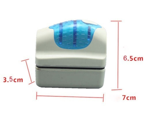 Floating Magnetic Aquarium Glass Cleaner – Super Strong NdFeB Magnetic Scraper Brush for Fish Tank Cleaning