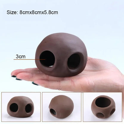 Ceramic Aquarium Shelter Houses – Shrimp & Fish Hiding Caves, Breeding Pots & Natural Stone-Style Tank Decor