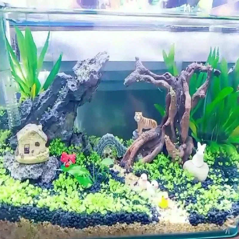 Resin Tree Root Cave Aquarium Ornament – Natural Hiding Shelter for Freshwater and Saltwater Tanks