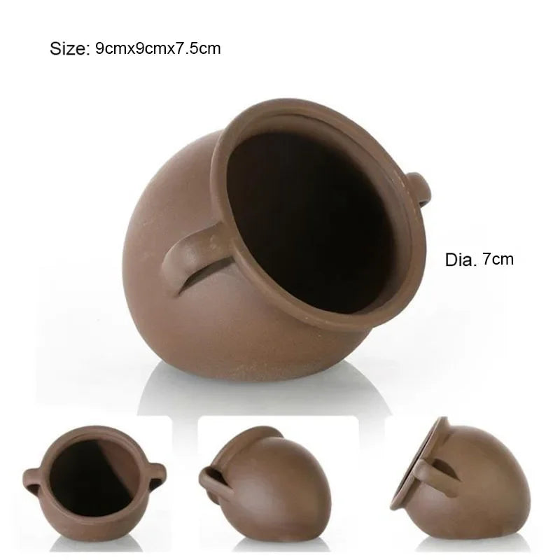 Ceramic Aquarium Shelter Houses – Shrimp & Fish Hiding Caves, Breeding Pots & Natural Stone-Style Tank Decor
