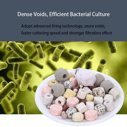 100g 250g 500g Mixed Aquarium Bio Balls Filter Media