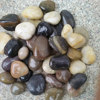 250g 500g Natural Aquarium Decorative Stones 3–5cm