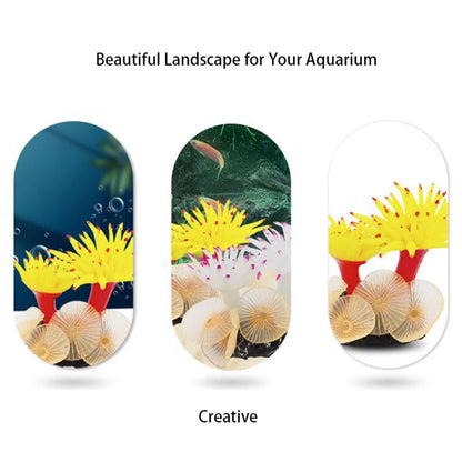Artificial Coral Fish Tank Aquarium Simulation Coral Decoration Aquarium Landscape Plants Water Grass Ornament Aquarius