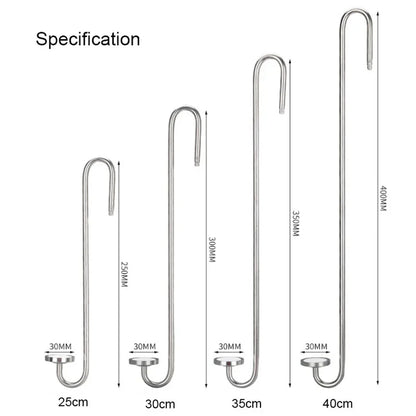 Stainless Steel CO2 Diffuser with Nano Atomizer Disc for Planted Aquariums