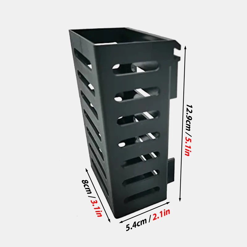 Aquarium Plant Stand & Storage Basket – Adsorbable Hydroponic Holder for Fish Tanks (12.9×8×5.4cm)