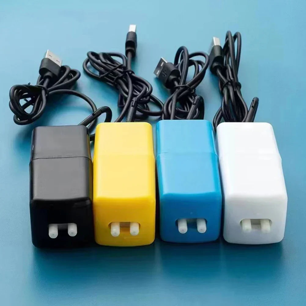 USB Mini Aquarium Air Pump – Silent Oxygen Pump with Air Stone, Energy-Efficient Compact Aerator for Fish Tanks & Aquariums