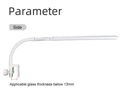 Super Bright Clip-On LED Aquarium Light — Full Spectrum Plant Grow Lamp with 5730 LEDs | 4W / 8W / 13W | 220–240V