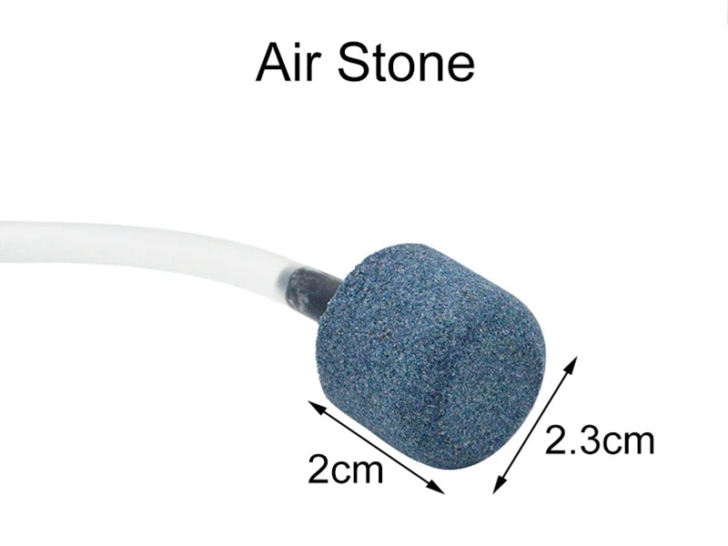 USB Mini Aquarium Air Pump – Silent Oxygenator with Air Stone, Portable 5V Oxygen Aerator for Fish Tanks & Outdoor Use