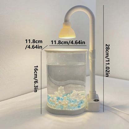 Small Tabletop Aquarium Starter Kit with Light - Small