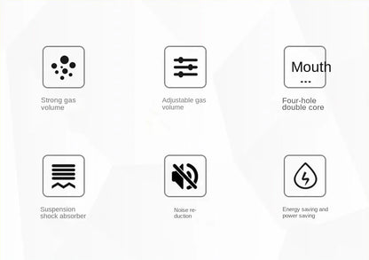 SOBO SB-738 Aquarium Oxygen Pump – Dual Outlet 3.5W Adjustable High-Power Air Pump for 50–60cm Tanks