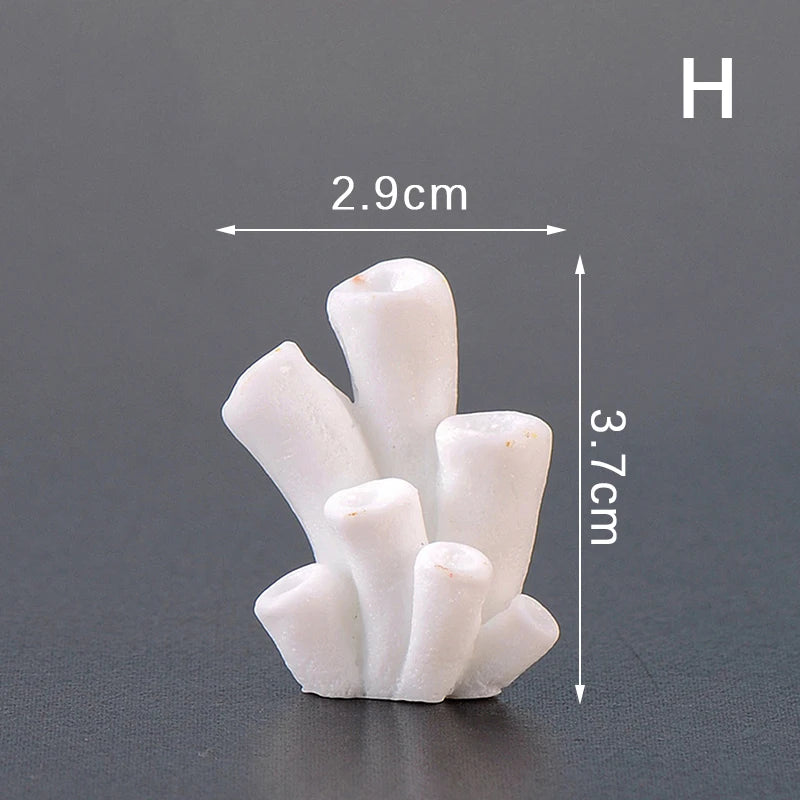 Artificial Resin Coral & Starfish Decor – Vibrant Reef-Style Ornament for Fish Tanks, Aquariums, and Home Displays