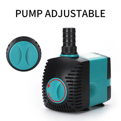 Ultra-Quiet Submersible Water Fountain Pump 3W–60W | EB-301 / EB-302 / EB-303 / EB-304 / EB-305 | 220–240V