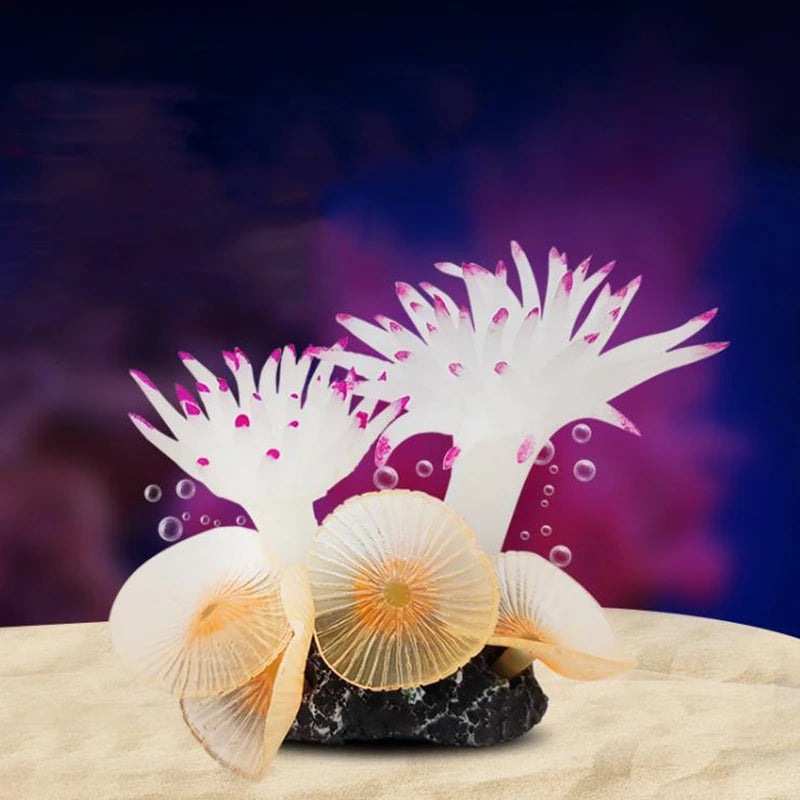 Artificial Coral Fish Tank Aquarium Simulation Coral Decoration Aquarium Landscape Plants Water Grass Ornament Aquarius