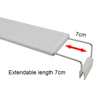 Super Slim LED Aquarium Light – Waterproof Plant Growth Lamp with Clip-On Mount, 5730 LEDs, 18–72 cm, 220–240V