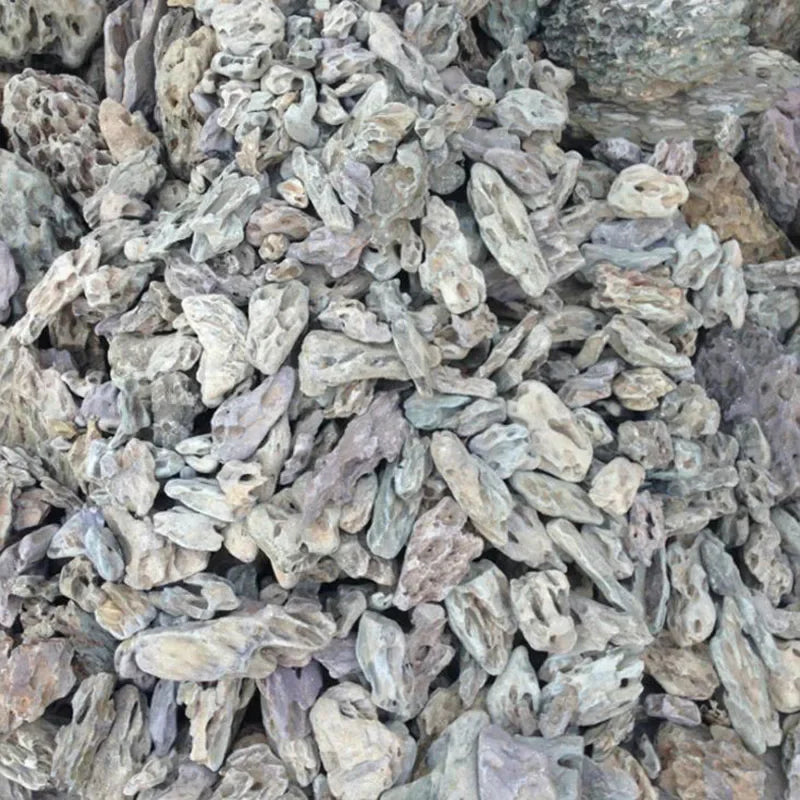 Natural Microporous Aquarium Stones – Decorative Rockery Stones for Aquascaping and Plant Growth (250g / 500g / 1000g)