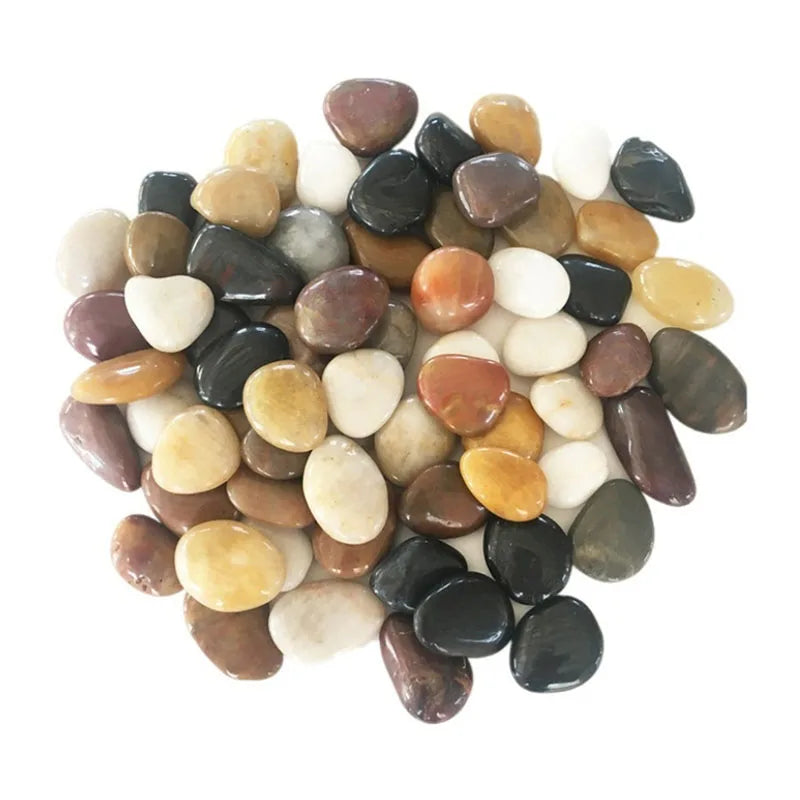 250g 500g Natural Aquarium Decorative Stones 3–5cm