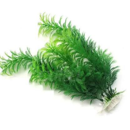 19 cm / 30 cm Artificial Water Grass – Plastic Aquarium Plants for Fish Tank Décor & Underwater Aquascaping