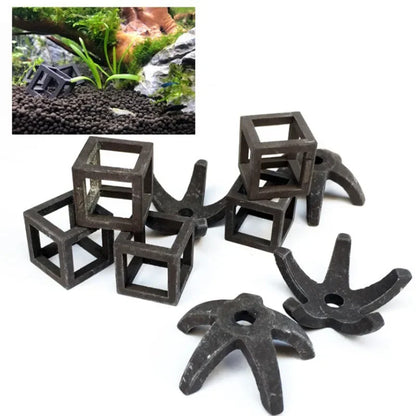 Ceramic Aquarium Shelter Houses – Shrimp & Fish Hiding Caves, Breeding Pots & Natural Stone-Style Tank Decor