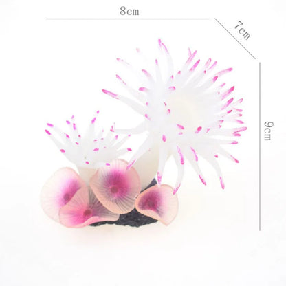 Artificial Coral Fish Tank Aquarium Simulation Coral Decoration Aquarium Landscape Plants Water Grass Ornament Aquarius