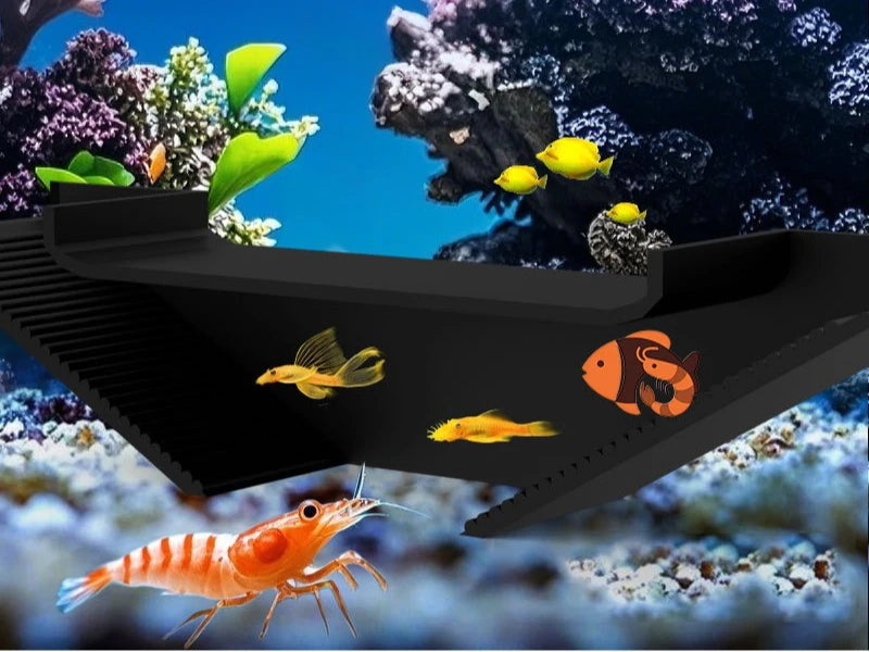 Underground Aquarium Tunnel Hideout – Fish & Shrimp Shelter, Buried Corner Cave for Corydoras, Loaches, Plecos & Shrimp Tanks