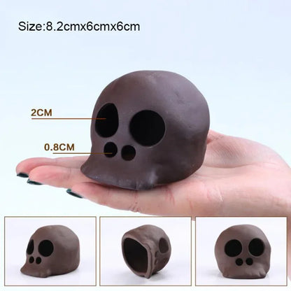 Ceramic Aquarium Shelter Houses – Shrimp & Fish Hiding Caves, Breeding Pots & Natural Stone-Style Tank Decor