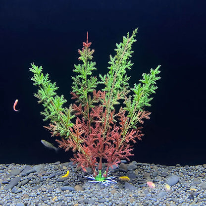 18cm Artificial Aquarium Plant – Soft Plastic Simulation Water Grass for Fish Tank Decoration