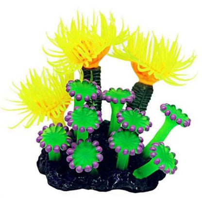 Artificial Coral Fish Tank Aquarium Simulation Coral Decoration Aquarium Landscape Plants Water Grass Ornament Aquarius