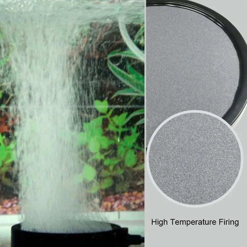 7.5cm 10.5cm Aquarium Air Stone Oxygen Aerator Disc