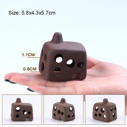 Ceramic Aquarium Shelter Houses – Shrimp & Fish Hiding Caves, Breeding Pots & Natural Stone-Style Tank Decor