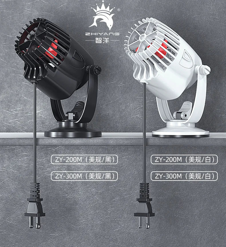 Aquarium Wavemaker Pump 360° Adjustable Wave Maker, Submersible Circulation & Aeration Pump for Fish Tanks 220–240V