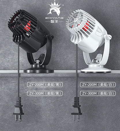 Aquarium Wavemaker Pump 360° Adjustable Wave Maker, Submersible Circulation & Aeration Pump for Fish Tanks 220–240V