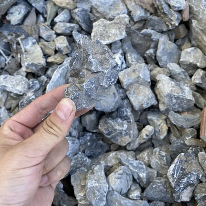 Natural Aquarium Rockery Stones – 100g / 250g / 500g Grey Stone Landscaping Decor for Fish Tanks & Aquascaping
