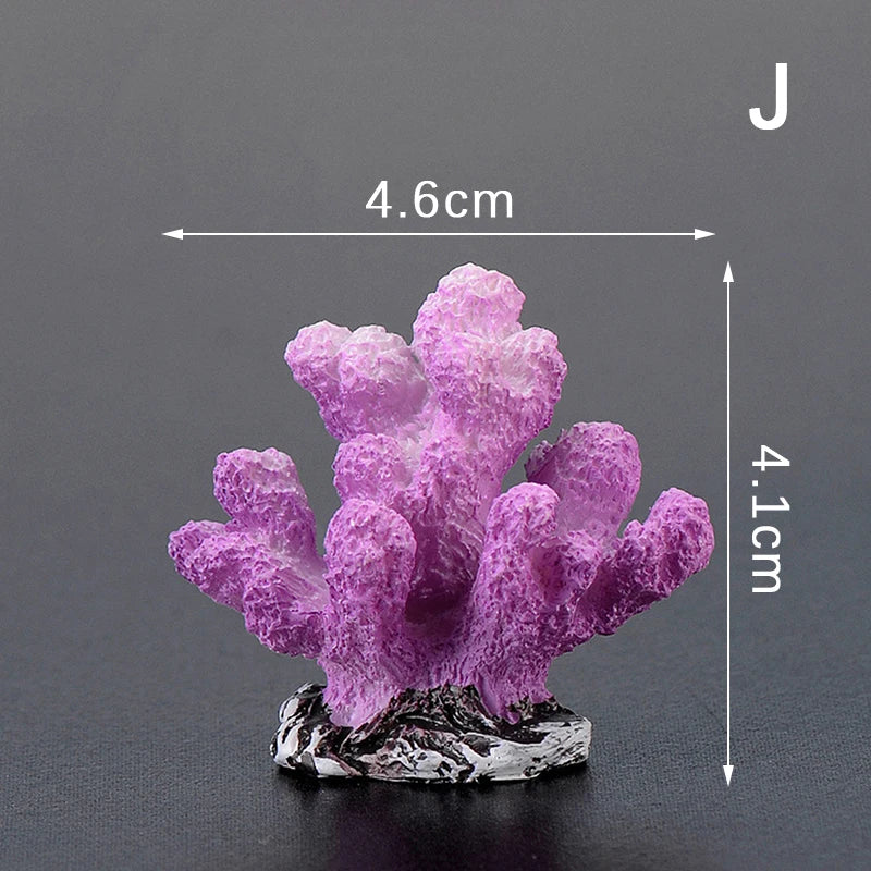 Artificial Resin Coral & Starfish Decor – Vibrant Reef-Style Ornament for Fish Tanks, Aquariums, and Home Displays