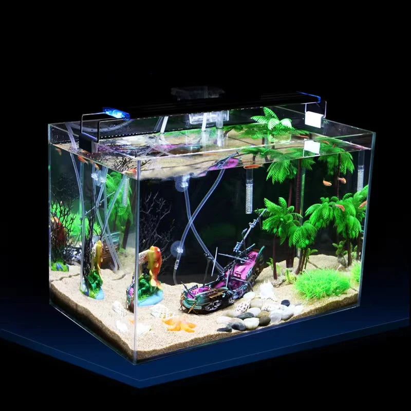 Resin Sunken Ship For Aquarium - 24cmx 10.5cm x6cm