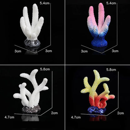 Artificial Resin Coral & Starfish Decor – Vibrant Reef-Style Ornament for Fish Tanks, Aquariums, and Home Displays