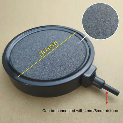 7.5cm 10.5cm Aquarium Air Stone Oxygen Aerator Disc