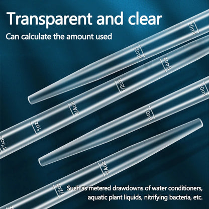 Aquarium Siphon Water Changer + Methylene Blue Treatment Kit | Mini Tank Cleaner & Fish Disease Support