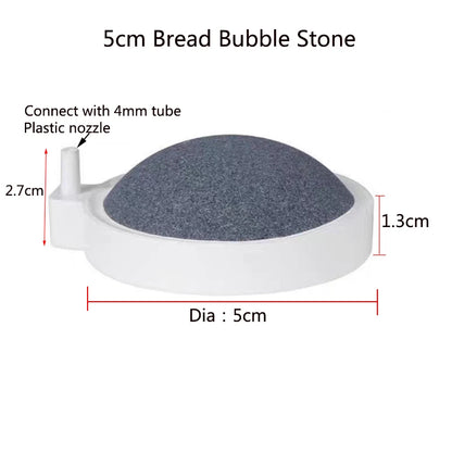 5cm / 7.5cm / 8cm / 11cm Round Aquarium Air Stone Oxygen Diffuser for Fish Tanks