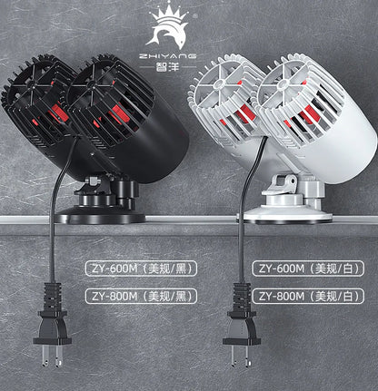 Aquarium Wavemaker Pump 360° Adjustable Wave Maker, Submersible Circulation & Aeration Pump for Fish Tanks 220–240V