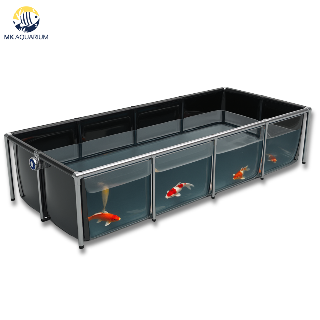 160 Gallons Heavy-Duty Aquaculture Fish Breeding Tank