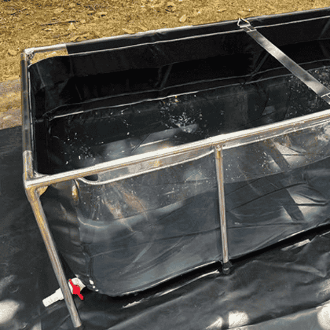 500 Gallon Heavy-Duty Fish Breeding Tank – Large Aquarium for Aquaculture (78.7in × 59.1in × 23.6in)