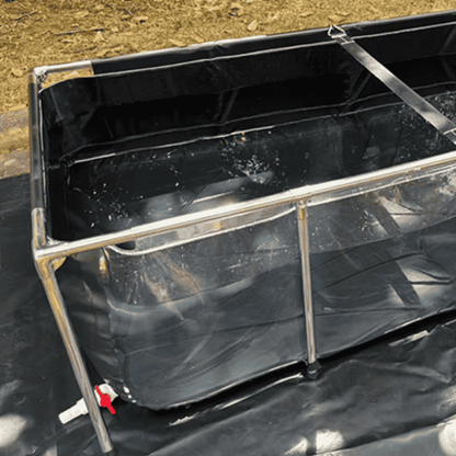 500 Gallon Heavy-Duty Fish Breeding Tank – Large Aquarium for Aquaculture (78.7in × 59.1in × 23.6in)